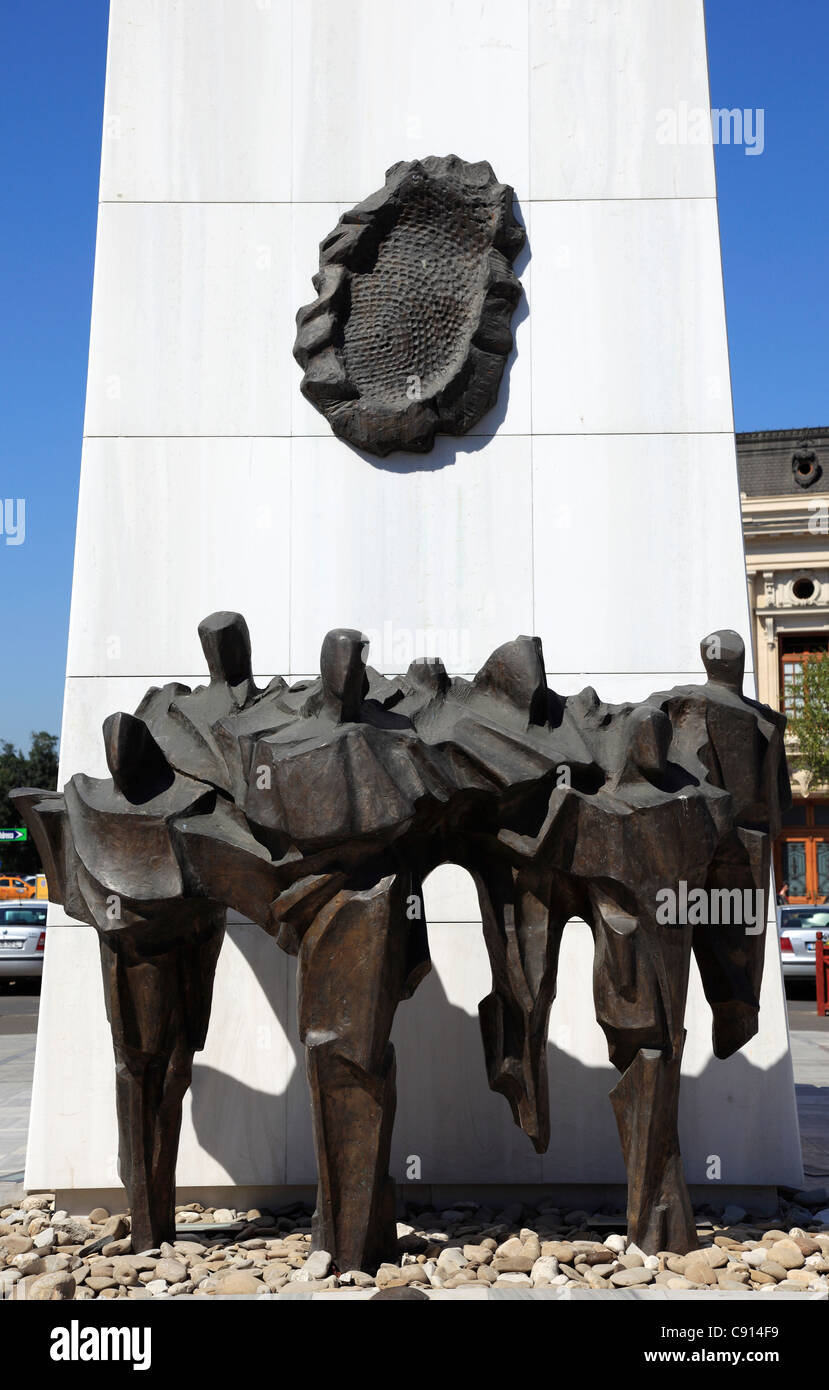 The Memorial of Rebirth Pillar in Revolution Square commemorates the ...