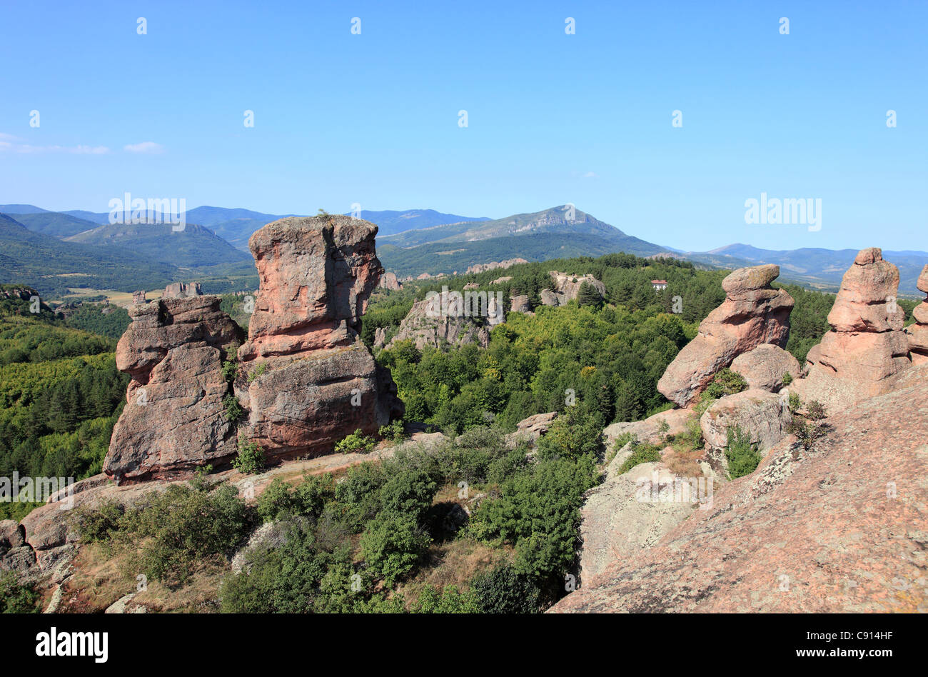 Belegarth Rocks Beauty of pillar rocks hi-res stock photography and images - Alamy