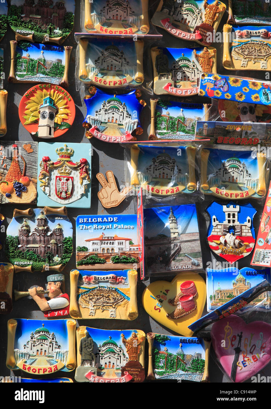 Tourist shops all over the world now sell attractive fridge to