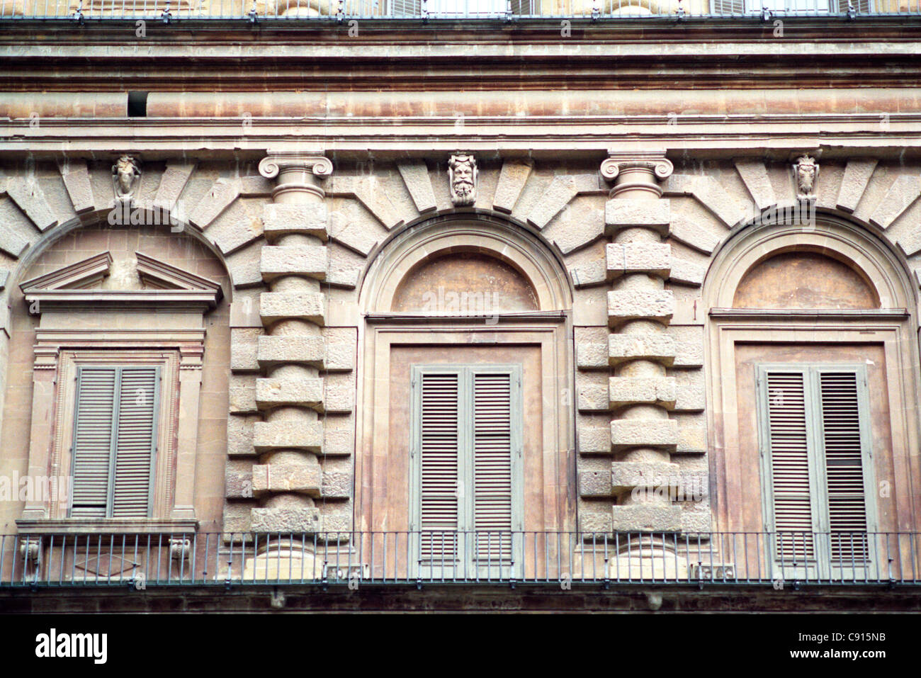 Ornate facades are commonplace in Rome where much of the historic ...