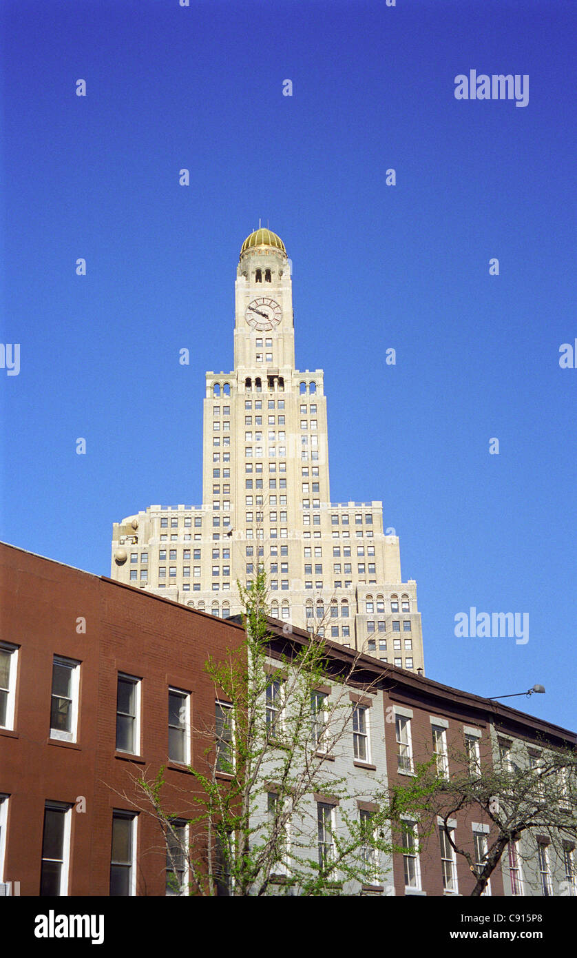 The Williamsburgh Savings Bank Tower at 1 Hanson Place is the second