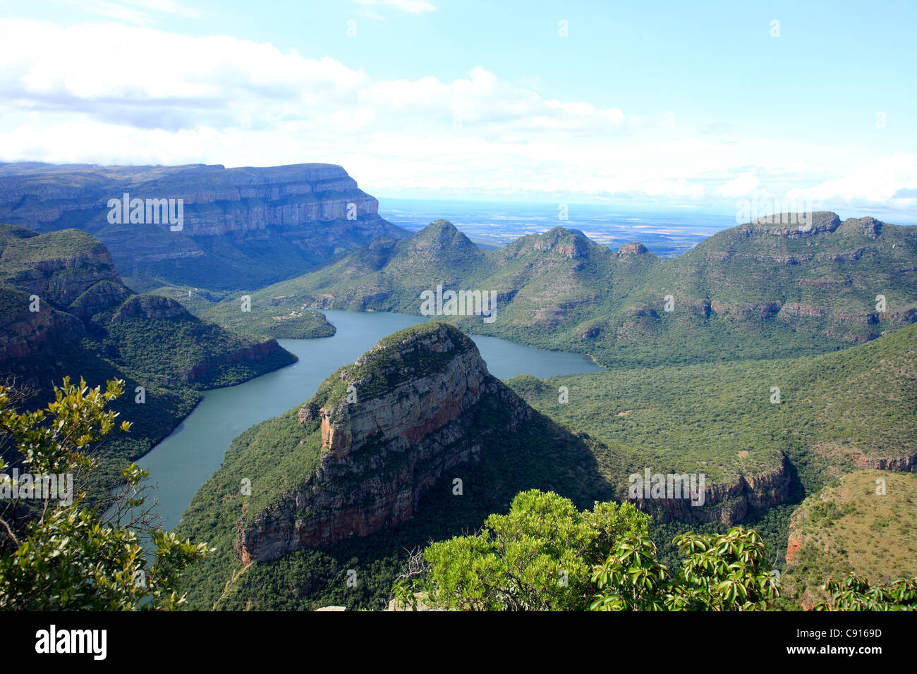 The Blyde River Canyon is a spectacular landscape and the third largest canyon in the world The Blyde River Canyon is a spectacular landscape and the third largest canyon in the world
