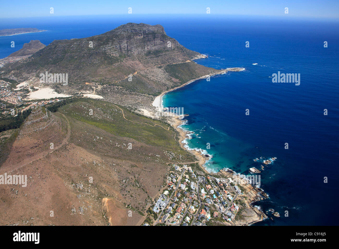 Table Mountain National Park previously known as the Cape Peninsula National Park incorporates the Cape Peninsula,which is the Stock Photo