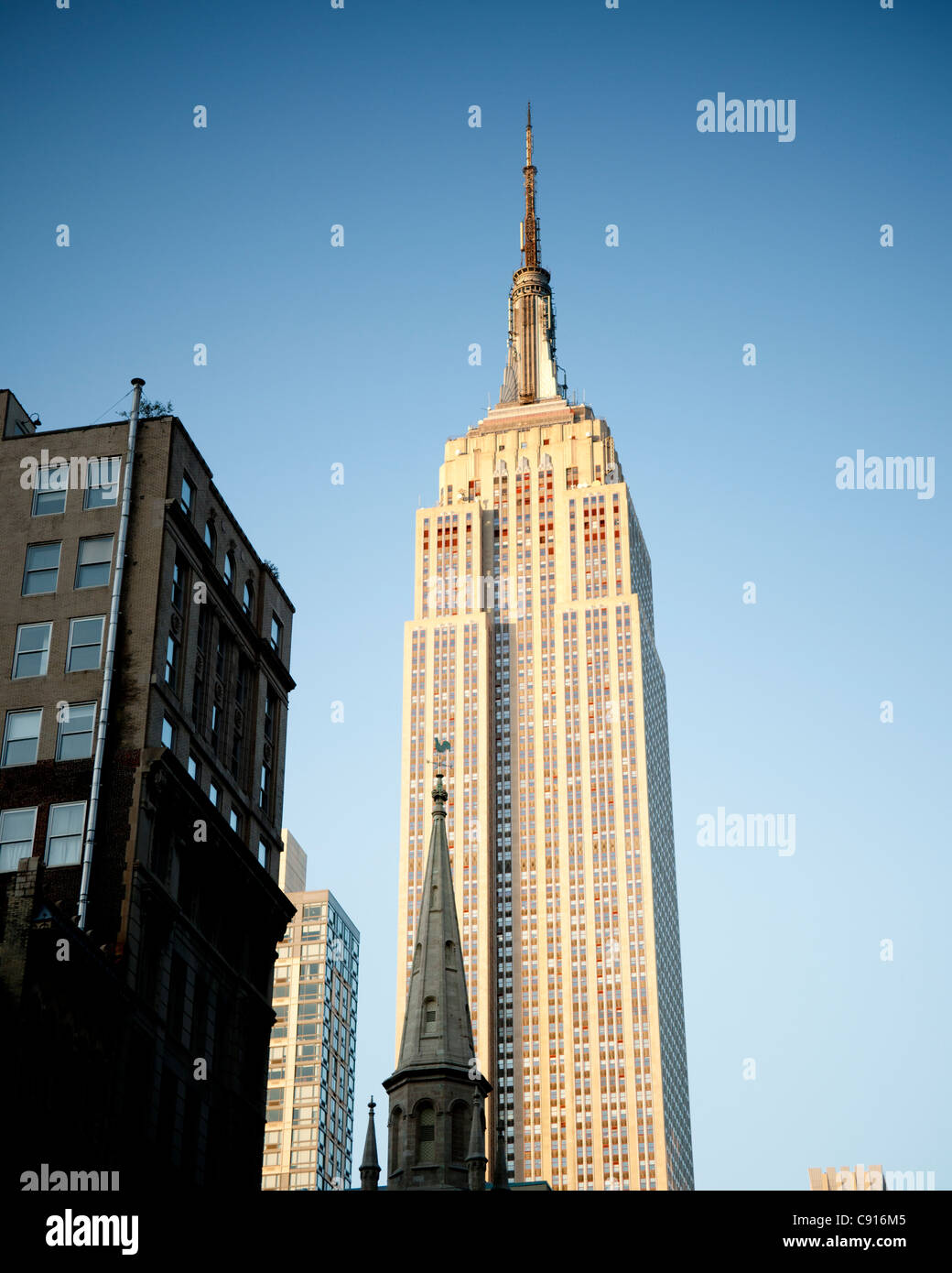 One of New York's most famous landmarks the Empire State Building is
