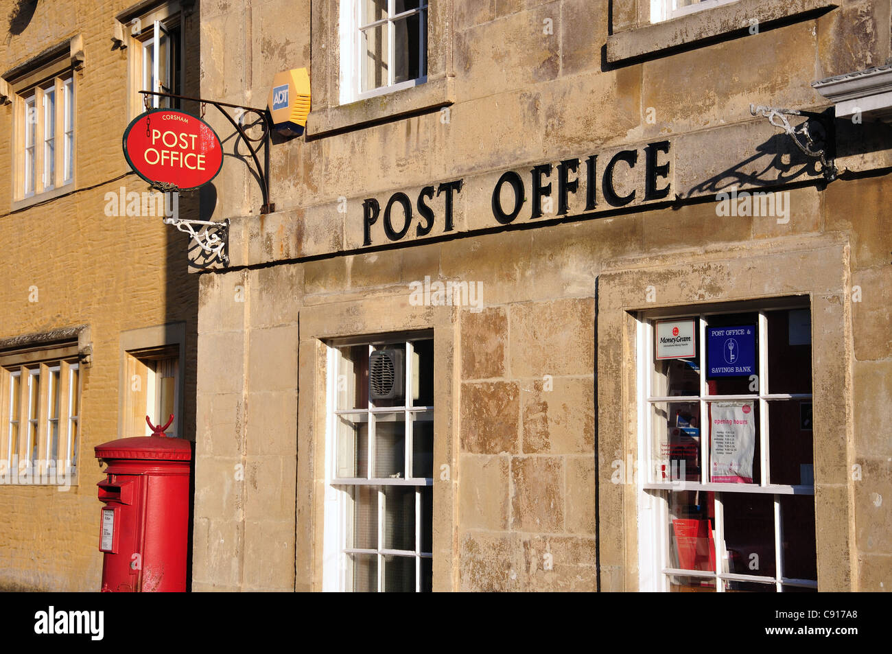Corsham Post Office, High Street, Corsham, Wiltshire, England, United Kingdom Stock Photo