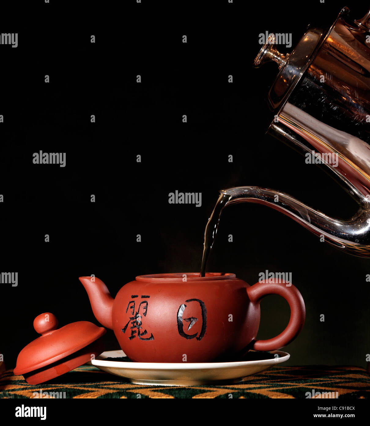 Chinese tea pot Stock Photo Alamy