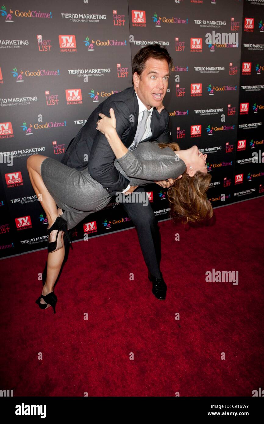 Sasha Alexander, Michael Weatherly at arrivals for TV Guide Magazine Hot  List Party, Greystone Manor in West Hollywood, Los Angeles, CA November 7,  2011. Photo By: Emiley Schweich/Everett Collection Stock Photo - Alamy