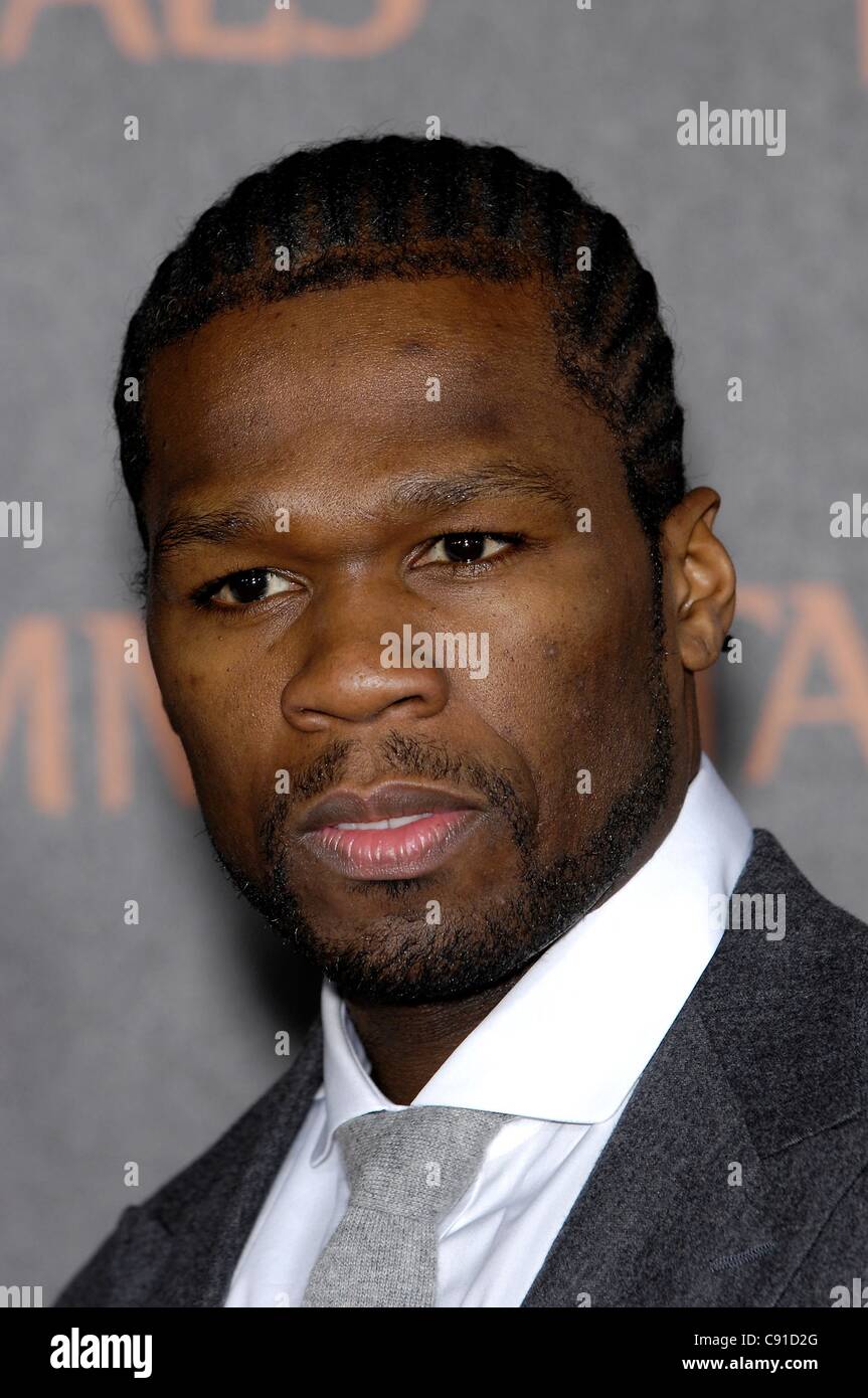 Curtis Jackson at arrivals for IMMORTALS Premiere, Nokia Theatre at L.A
