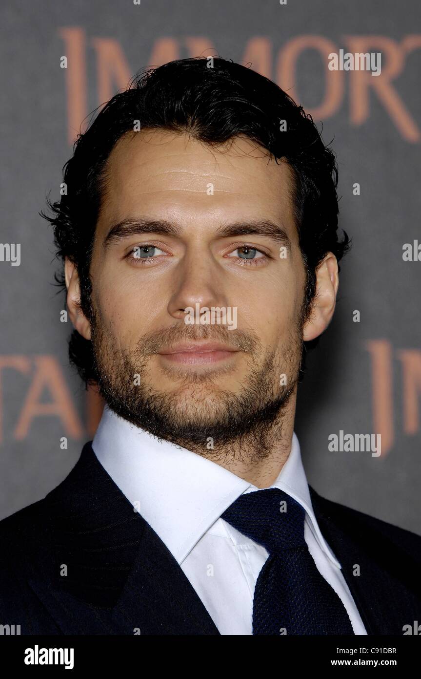 Henry Cavill at arrivals for IMMORTALS Premiere, Nokia Theatre at L.A. LIVE, Los Angeles, CA November 7, 2011. Photo By: Michael Germana/Everett Collection Stock Photo
