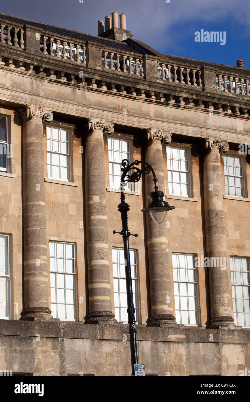 The Royal Crescent Bath Stock Photo Alamy
