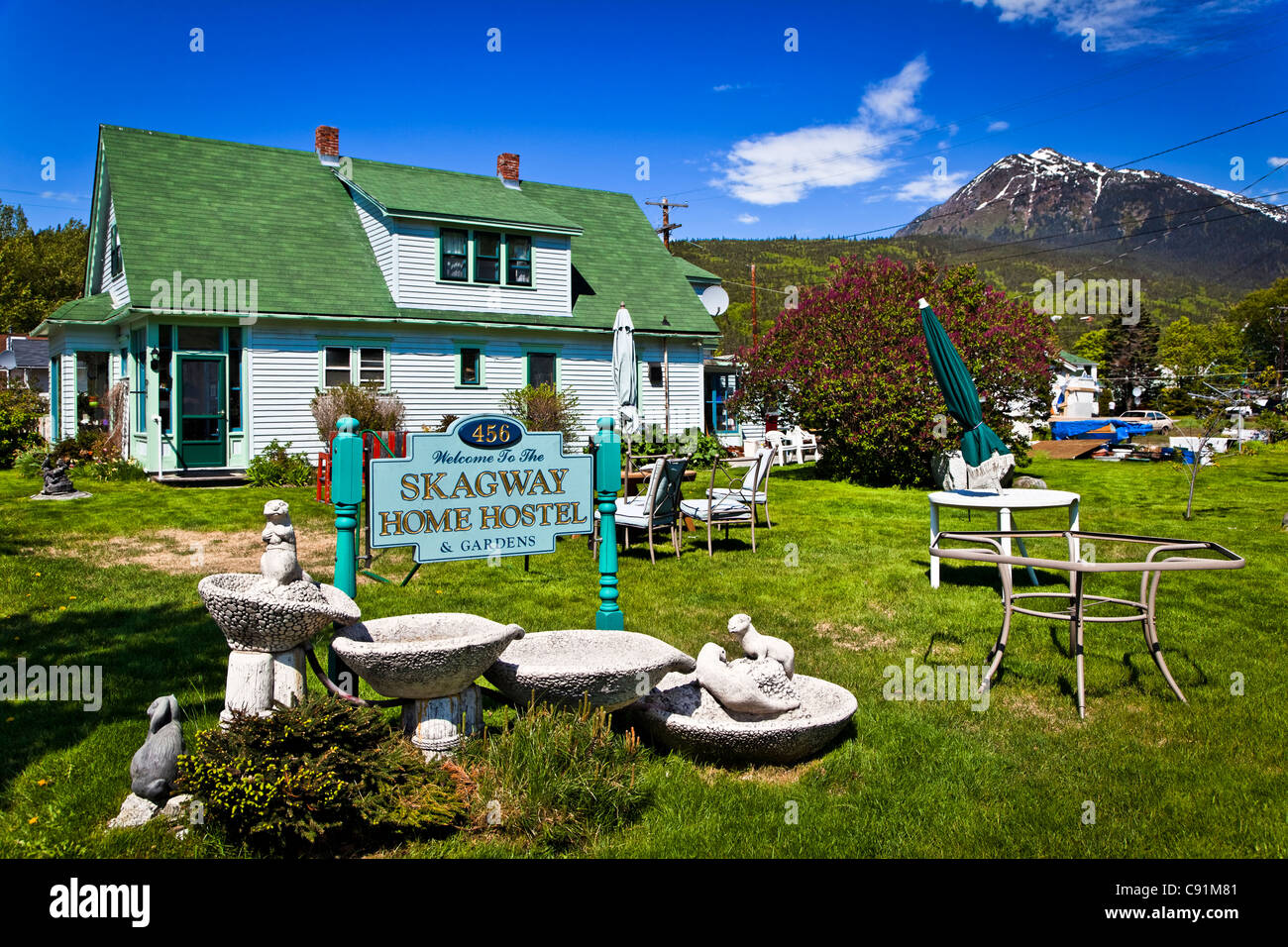 Skagway home hostel hires stock photography and images Alamy