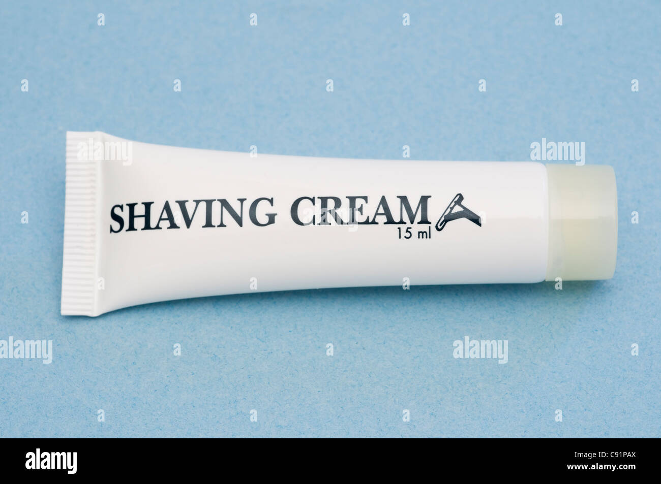 Small Tube Of Shaving Cream Stock Photo Alamy