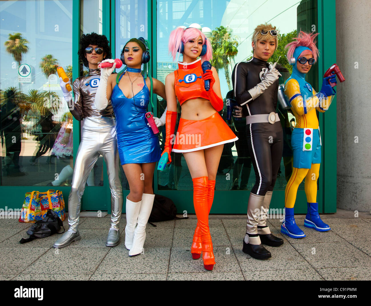 Anime Festival Los Angeles Convention Center, July 1 - July 4, 2011, Los  Angeles, California, USA Stock Photo - Alamy