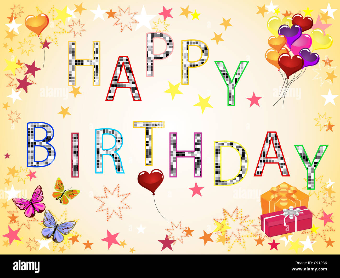 Happy birthday Stock Photo Alamy