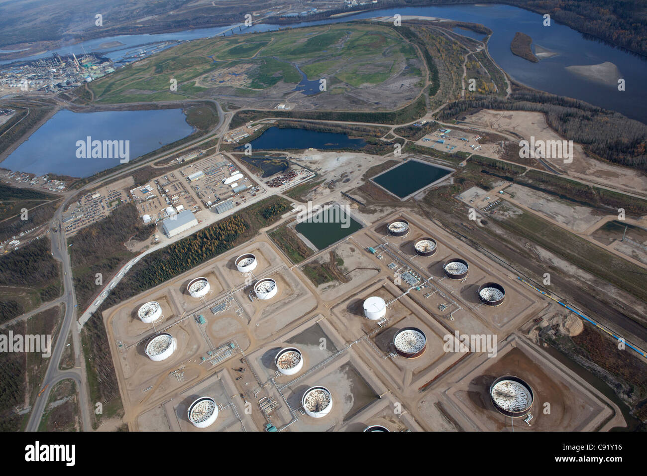 Fort McMurray is in the heart of the world's biggest single oil deposit ...