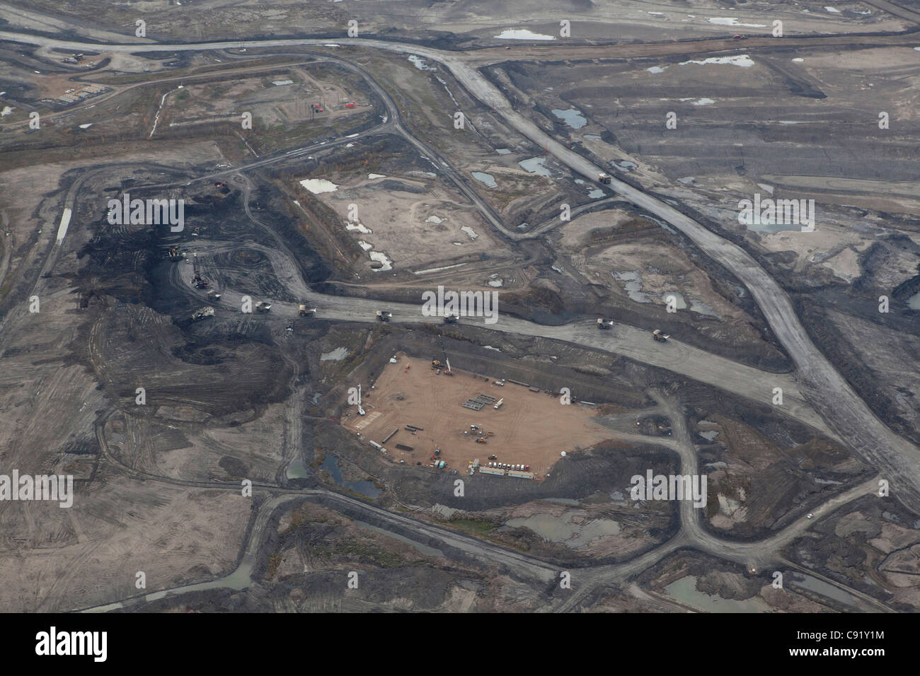 Fort McMurray is in the heart of the world's biggest single oil deposit the Athabasca Oil