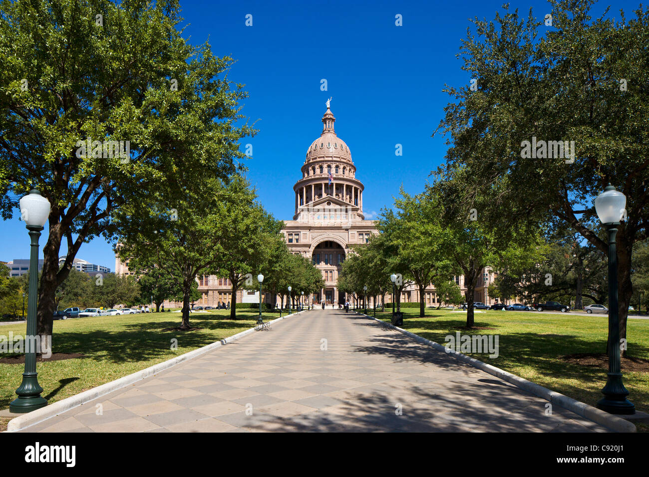 The State Capitol building, Austin, Texas, USA Stock Photo