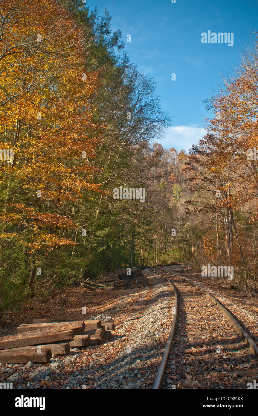Rail Track Scene Early railroad scene hi-res stock photography and images - Alamy