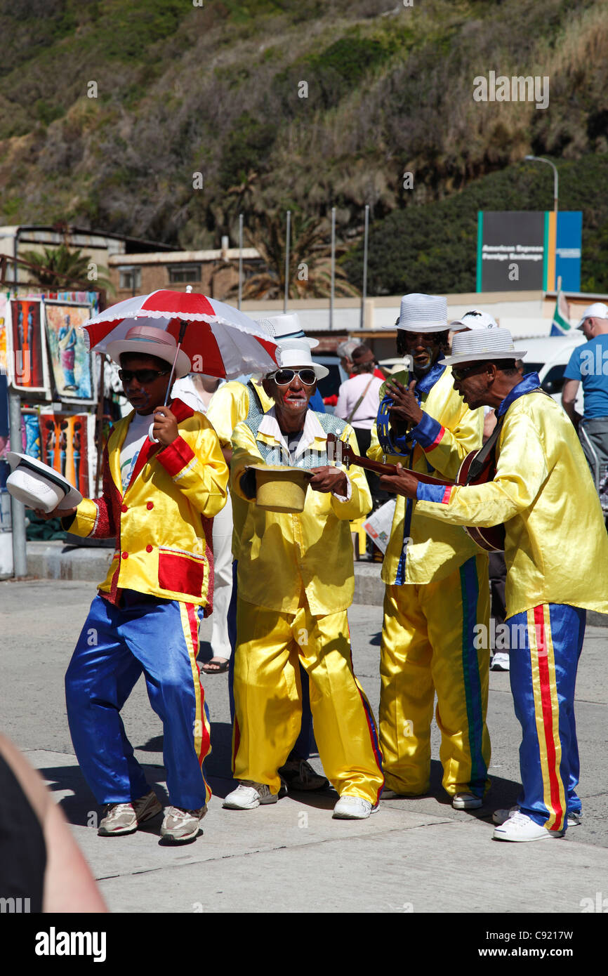 A Calypso Band on the quayside at Hout Bay on the coast near Cape Town  Stock Photo - Alamy