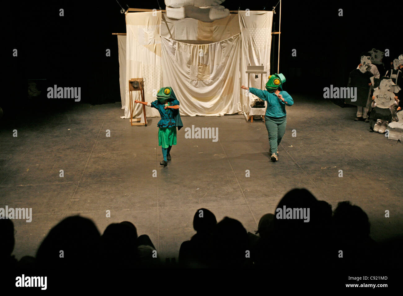Bread & Puppet performance at Theater for the New City Stock Photo Alamy