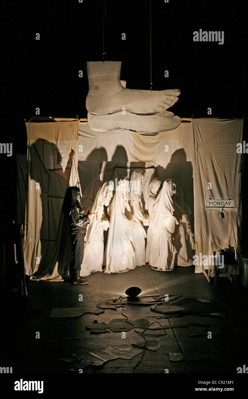 Bread & Puppet performance at Theater for the New City Stock Photo Alamy