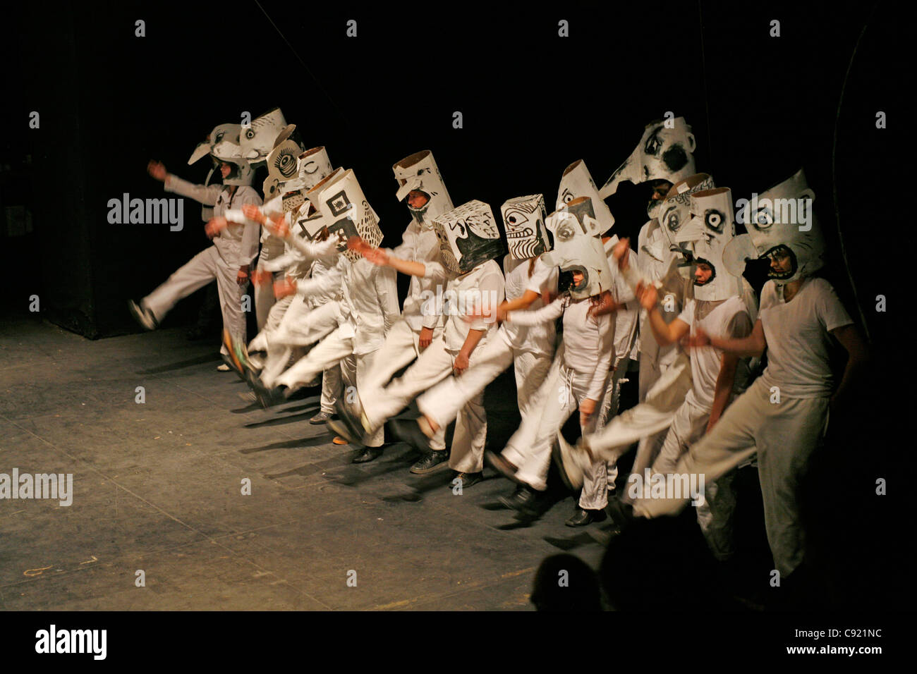 Bread & Puppet performance at Theater for the New City Stock Photo Alamy