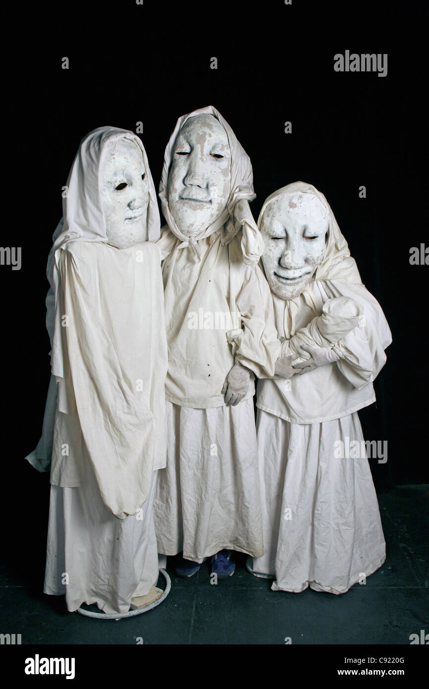 Bread & Puppet performance at Theater for the New City Stock Photo Alamy