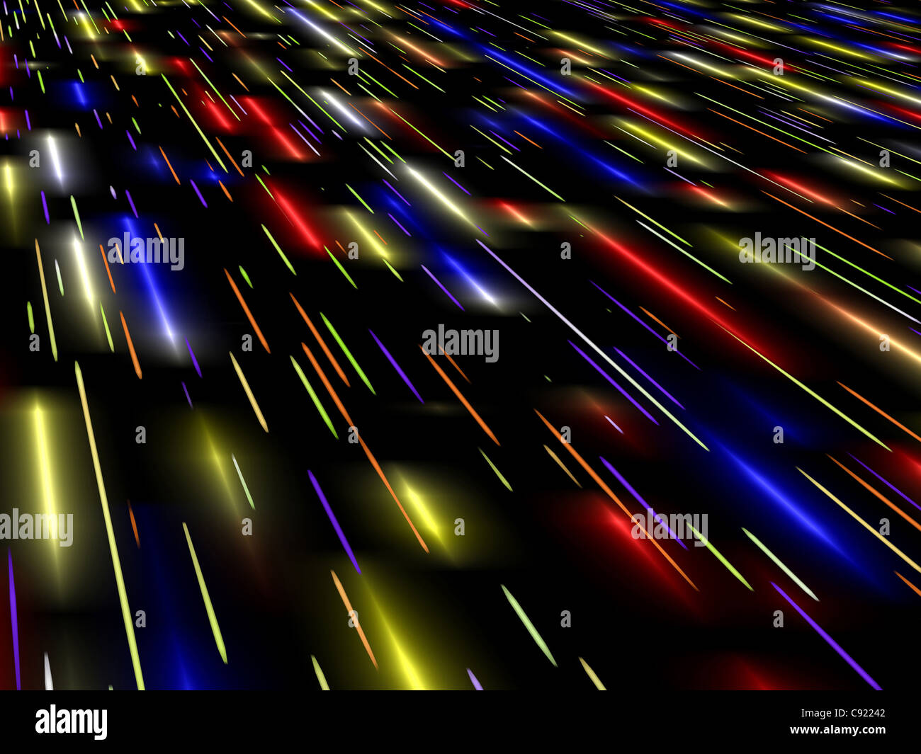 Abstract modern futuristic dynamic multicolored motion background Stock Photo