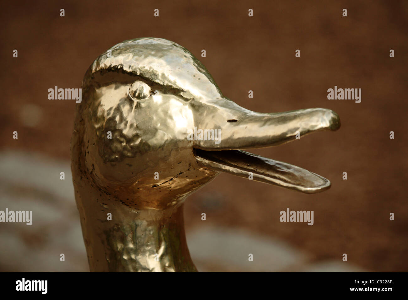 The statue known as Make Way for Ducklings was inspired by the duck's