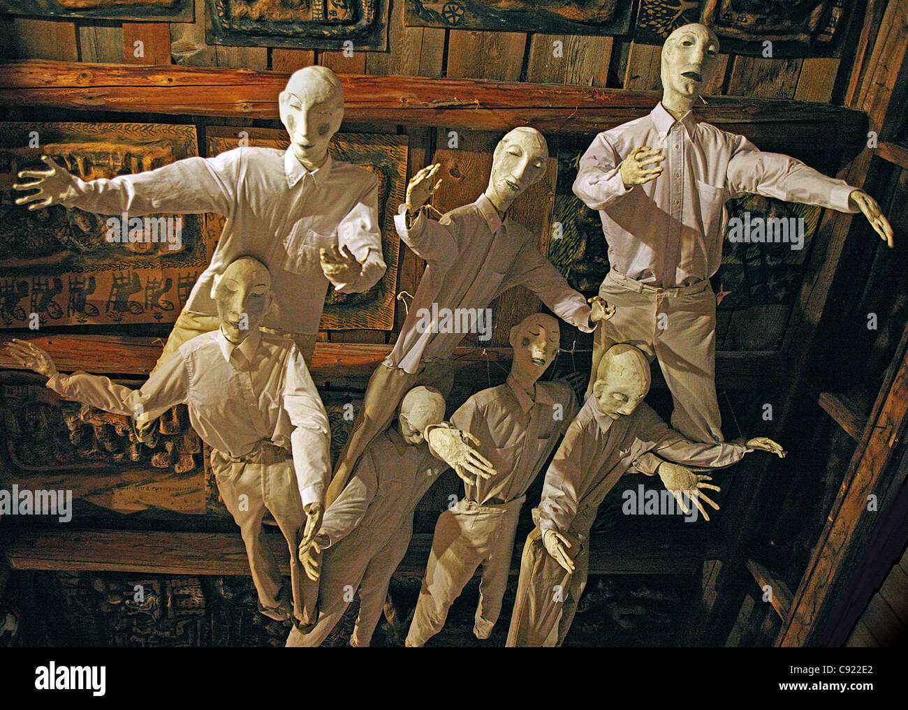 Bread & Puppet museum in Glover VT Stock Photo Alamy