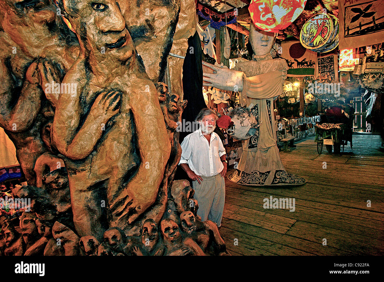 Bread & Puppet museum in Glover VT Stock Photo Alamy