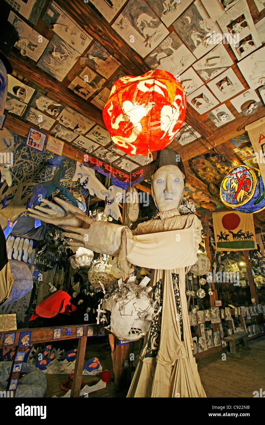 Bread & Puppet museum in Glover VT Stock Photo Alamy