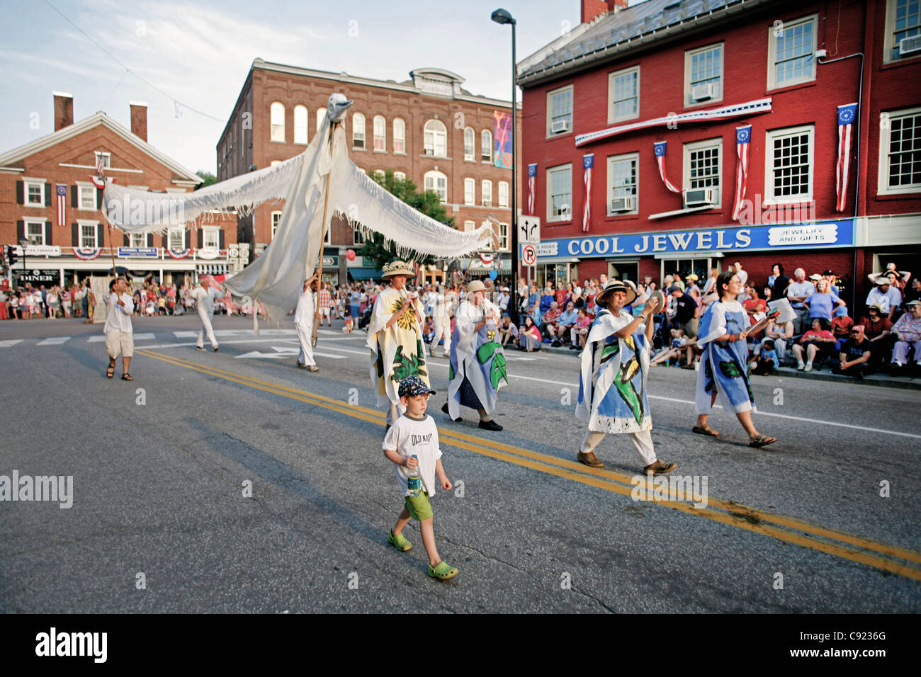 Bread & Puppet theater in Montpelier VT parade Stock Photo Alamy