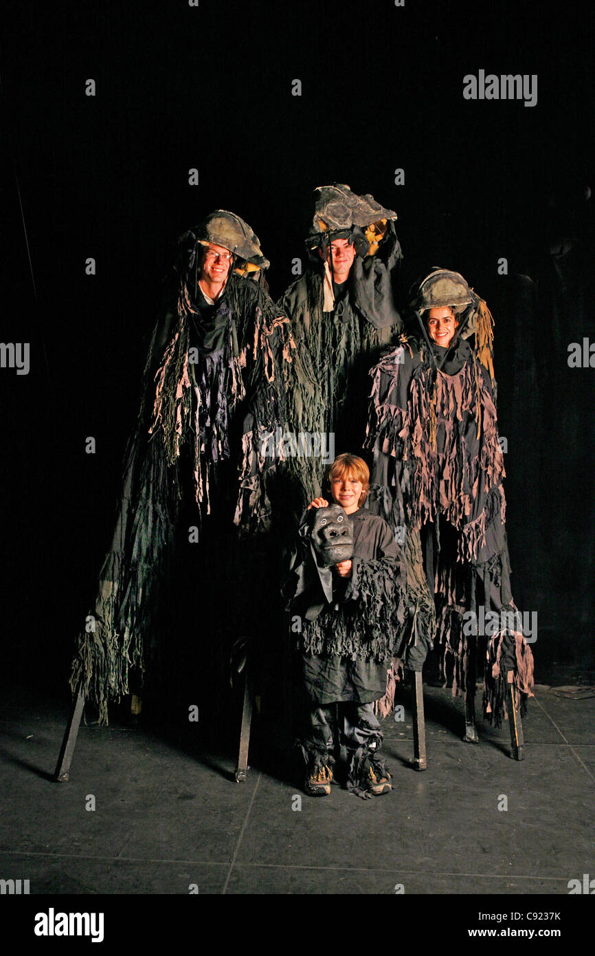 Bread & Puppet performance at Theater for the New City Stock Photo Alamy