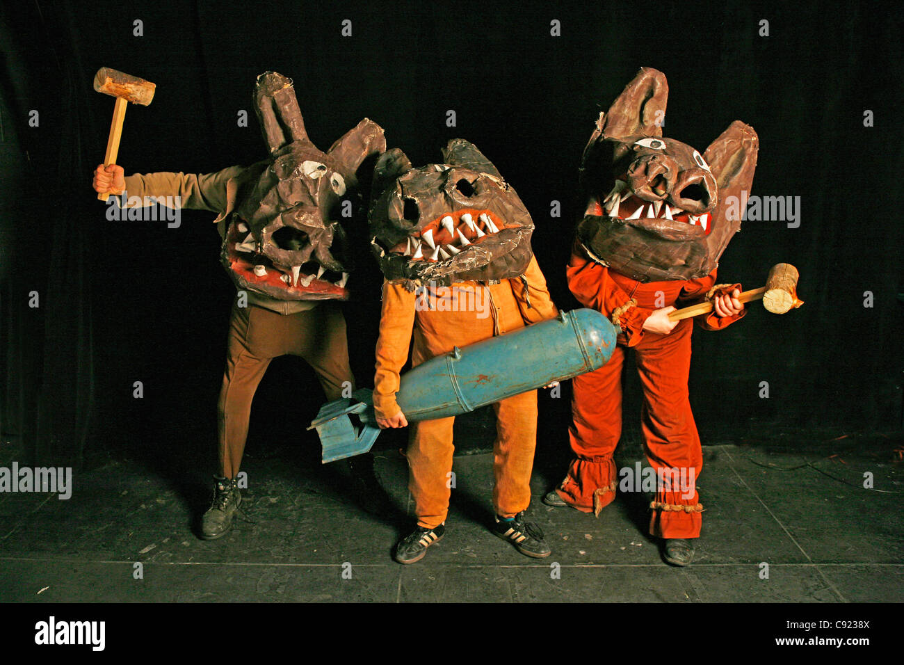 Bread & Puppet performance at Theater for the New City Stock Photo Alamy