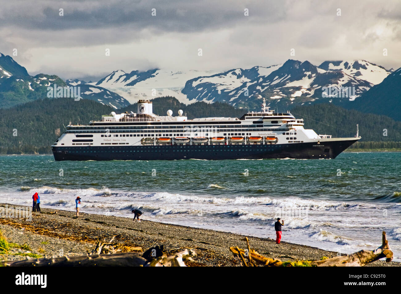 Mountain Range Kachemak Bay In High Resolution Stock Photography And Images Alamy