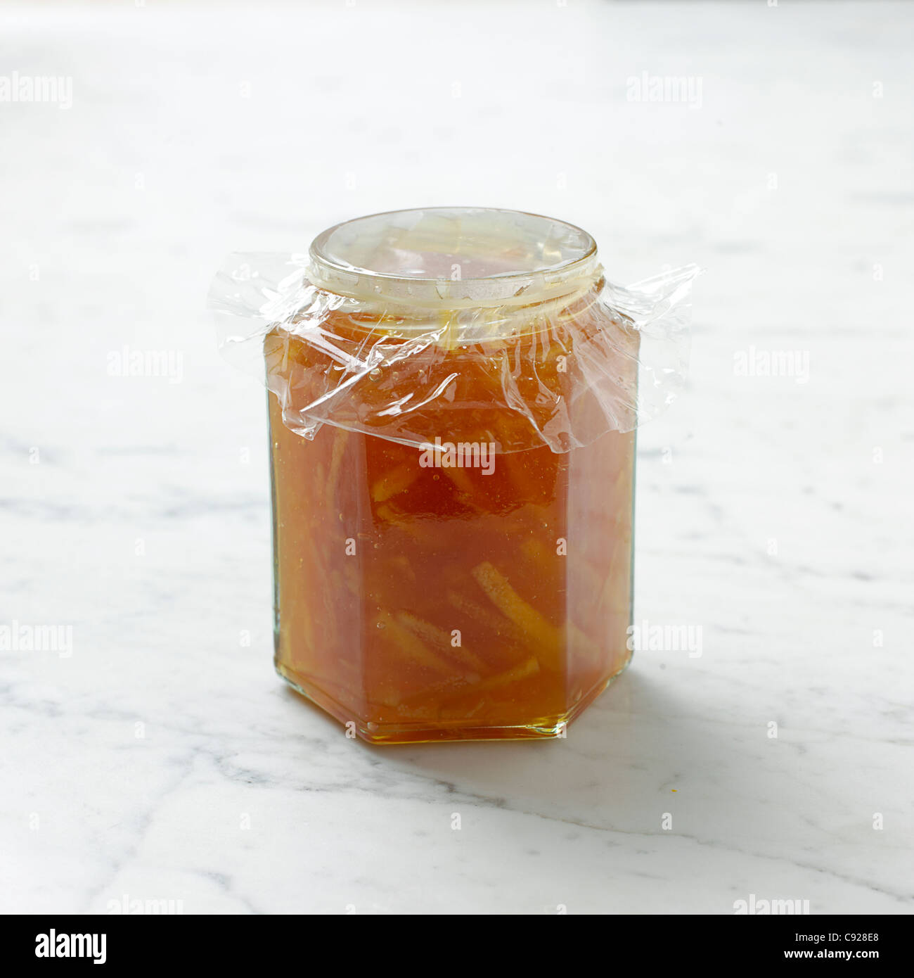 Jar of marmalade Stock Photo Alamy