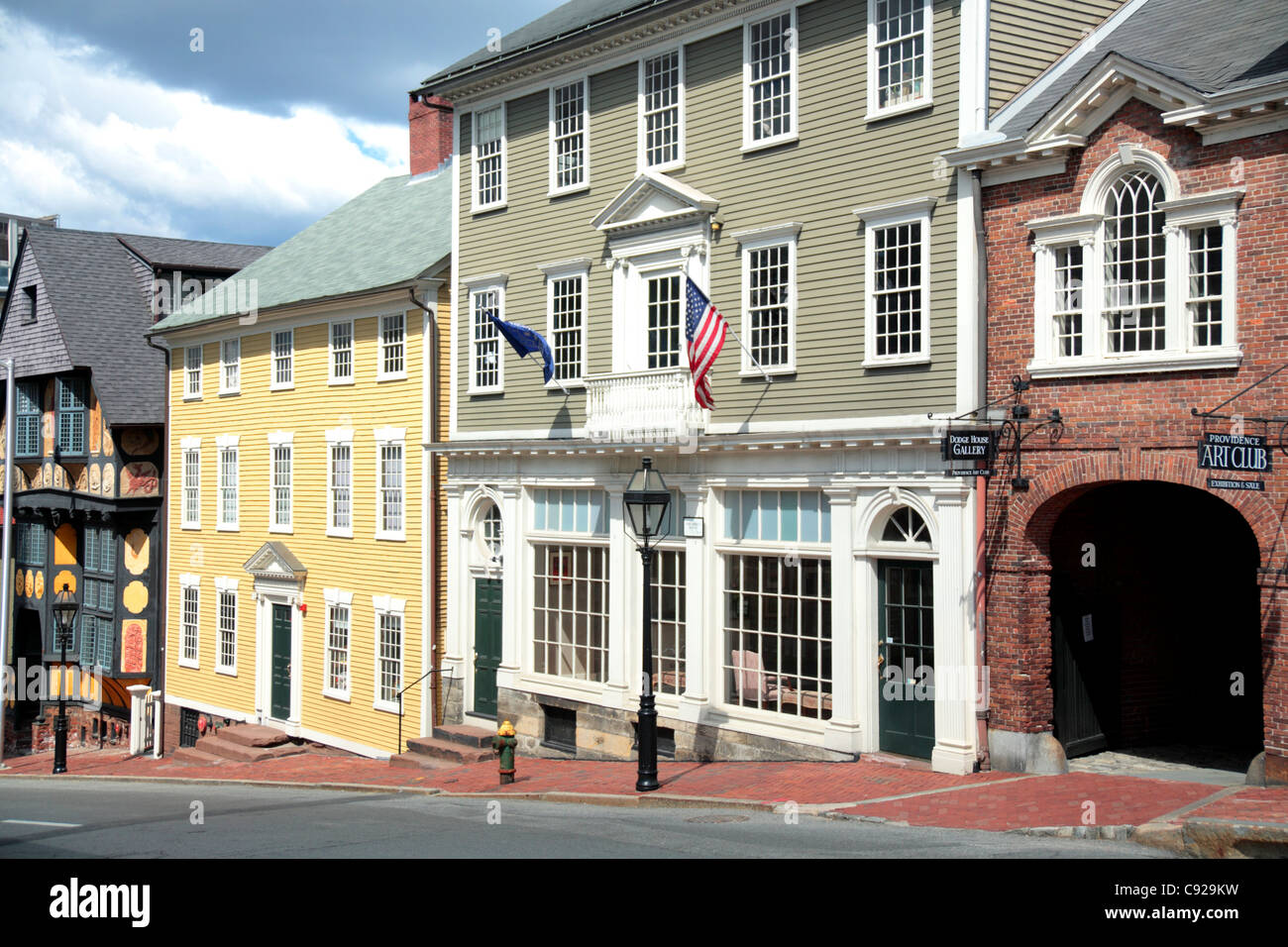 As one of the first cities in the country Providence contains many