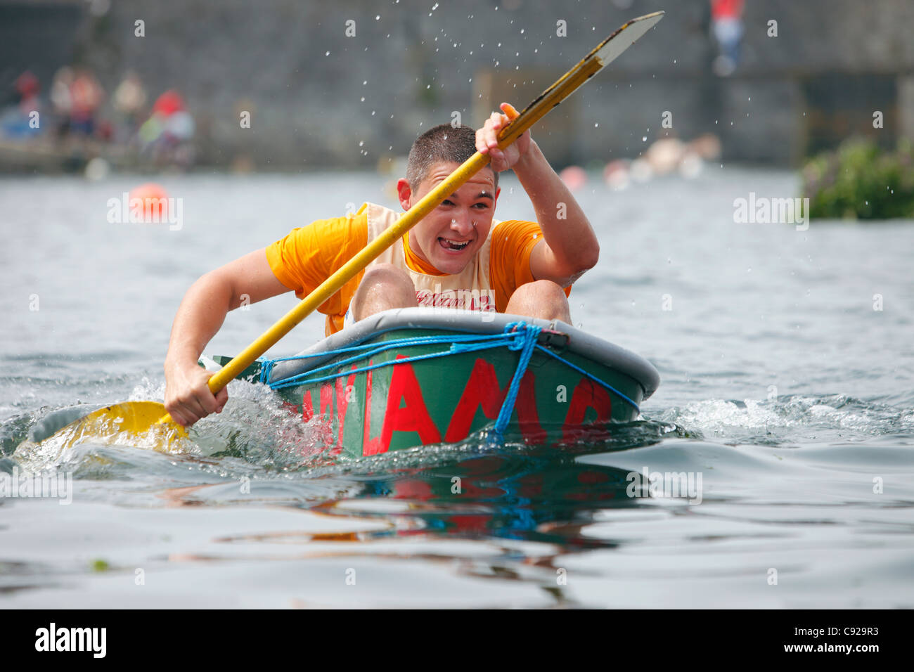 The quirky annual World Tin Bath Championships held on a summer weekend