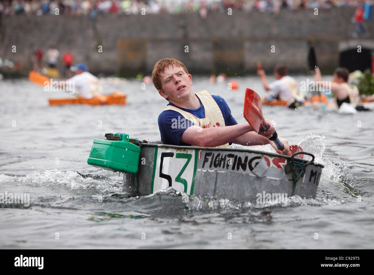 The quirky annual World Tin Bath Championships held on a summer weekend