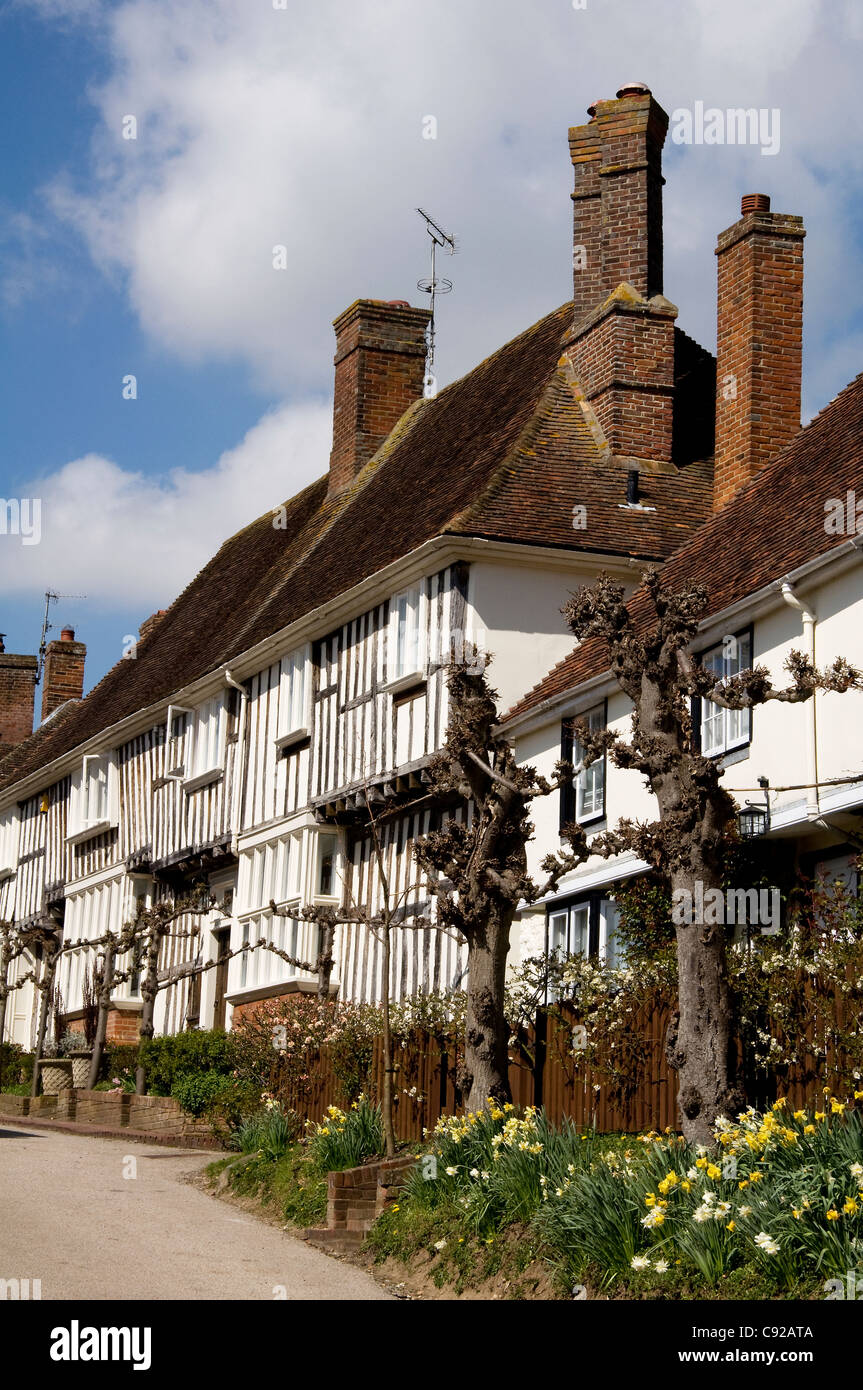 The village of Chilham in Kent has historic buildings and very few ...