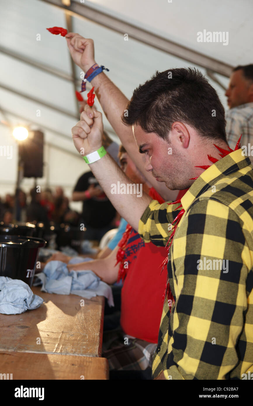 The quirky annual chillieating contest held on a weekend in September in Brighton, East Sussex