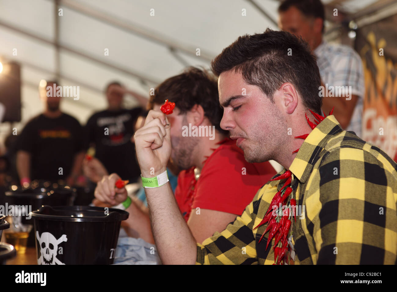 The quirky annual chillieating contest held on a weekend in September
