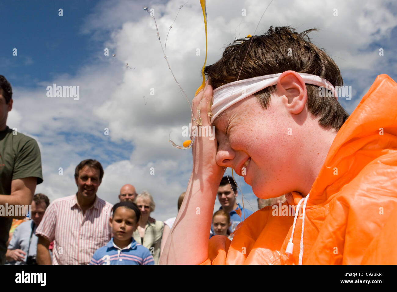 The quirky annual World Egg Throwing Championships, held in Swaton, nr