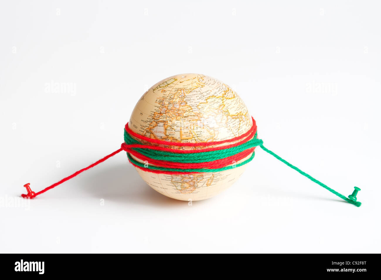 Globe rope thumbnail hi-res stock photography and images - Alamy