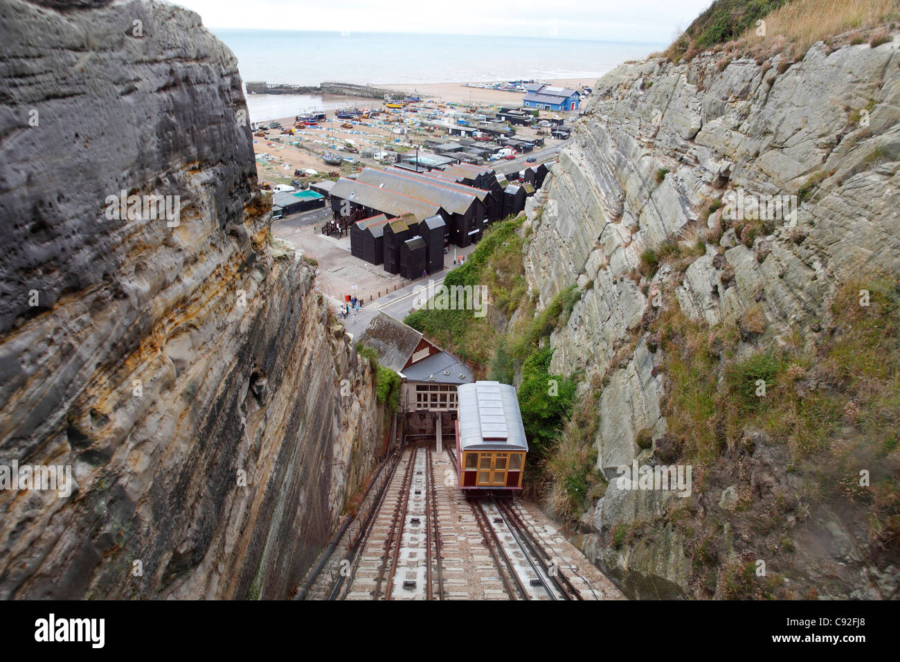 West Hill Cliff Railway Hastings High Resolution Stock Photography and  Images - Alamy