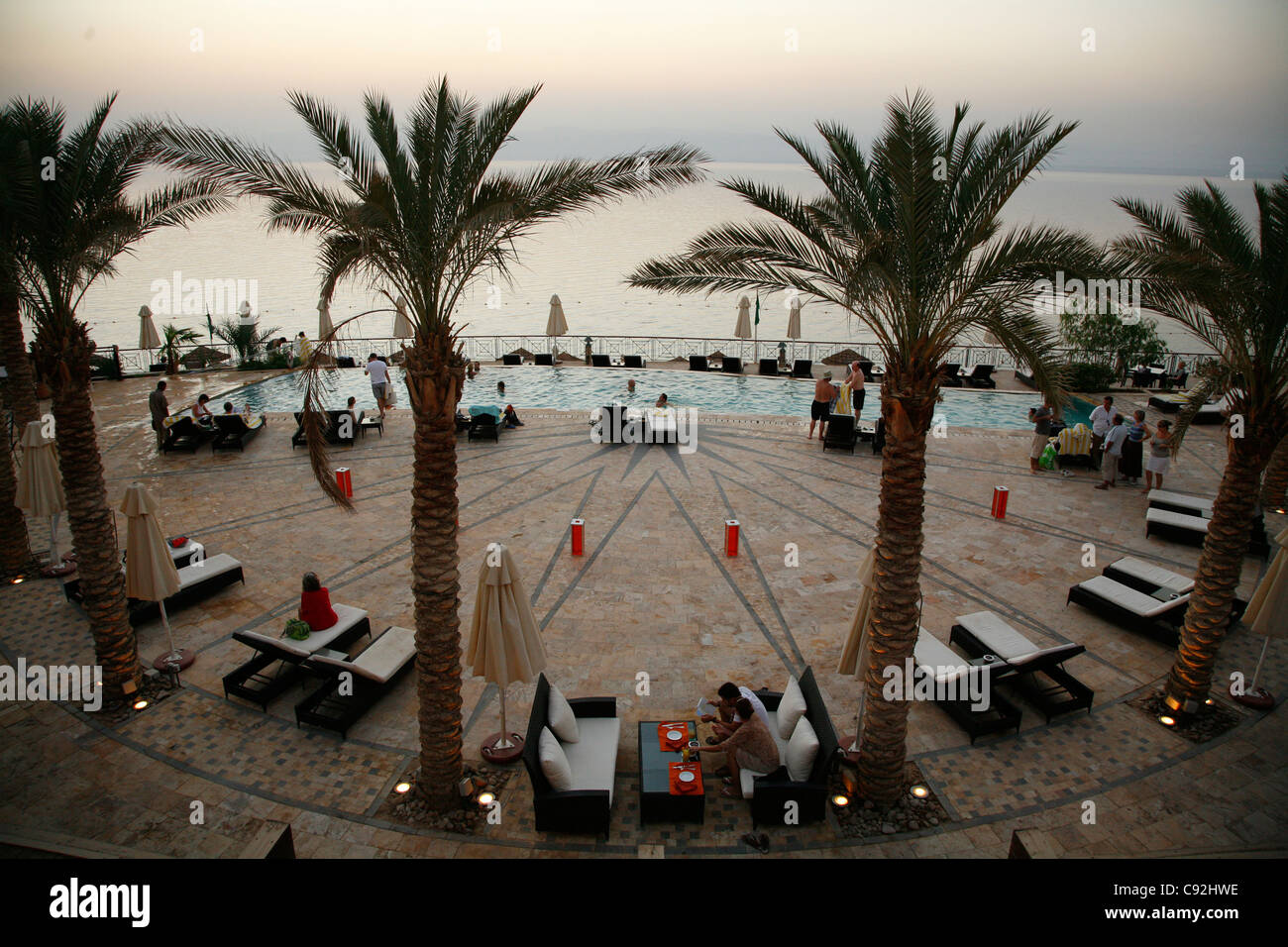 Dead Sea Jordan Movenpick Stock Photos Dead Sea Jordan Movenpick 