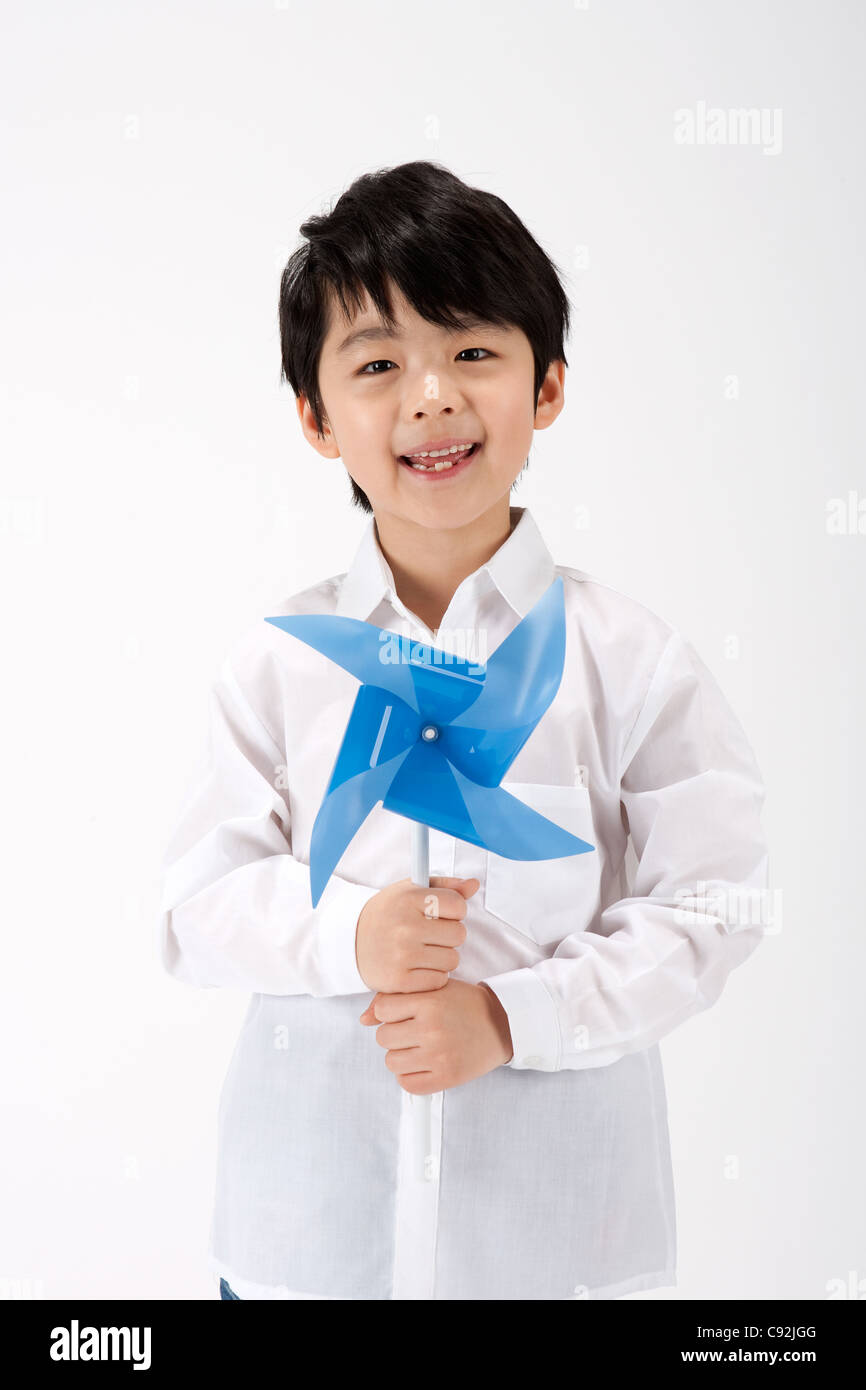 Windmill Boy Portrait child windmill hi-res stock photography and images - Alamy