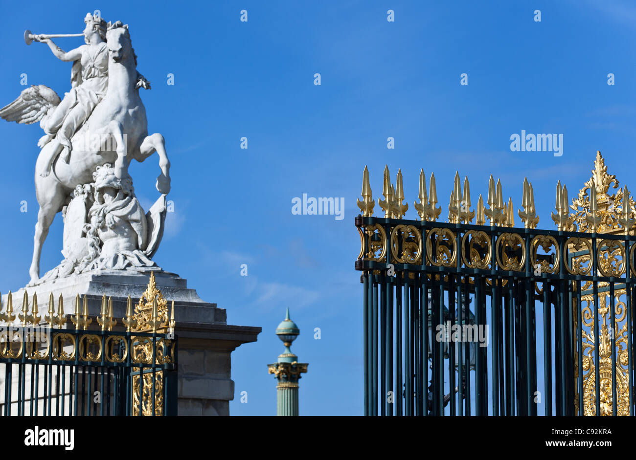 Tuileries Garden Statues Stock Photos & Tuileries Garden Statues Stock