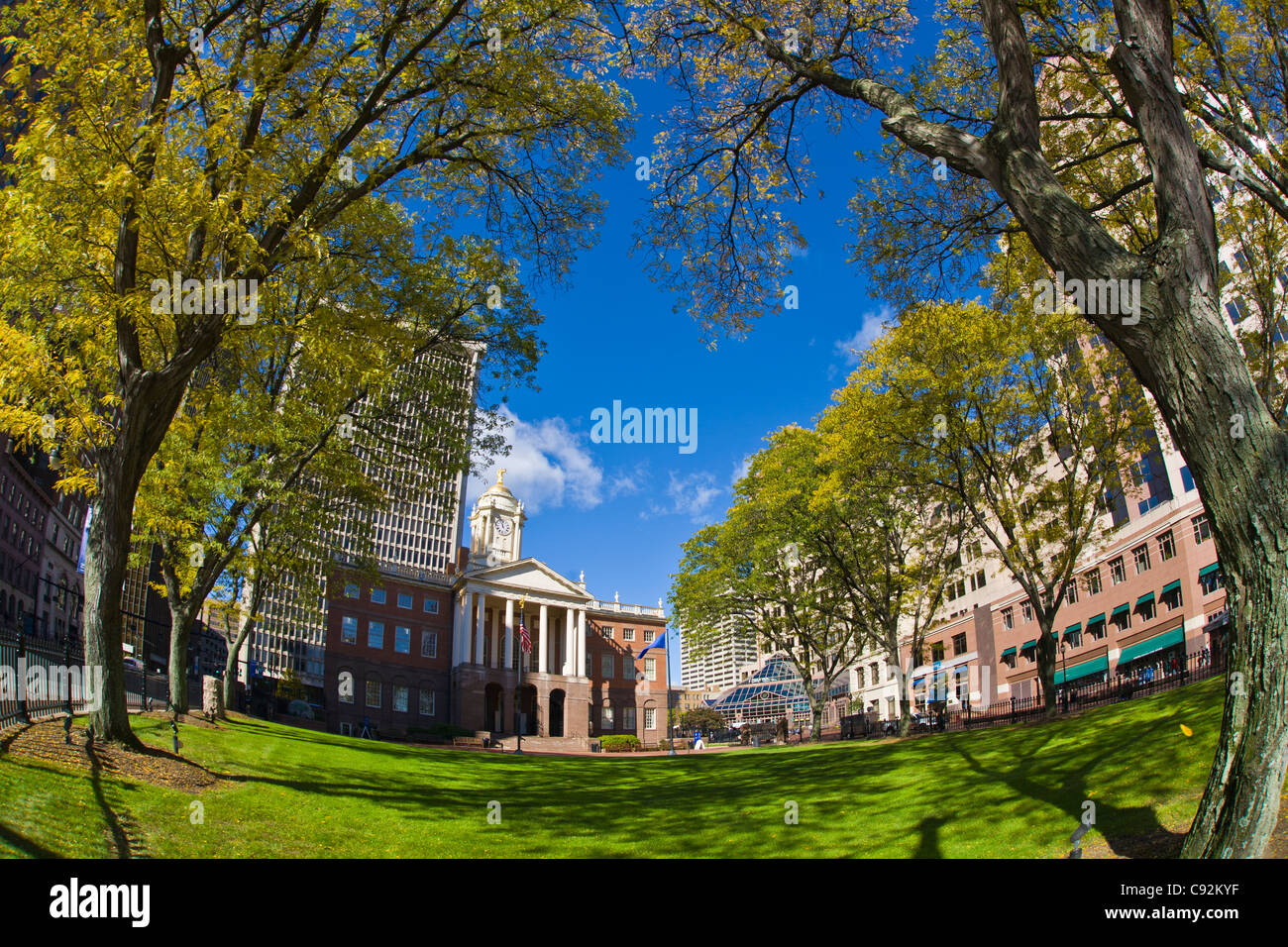 Old State House in downtown Hartford Connecticut Stock Photo
